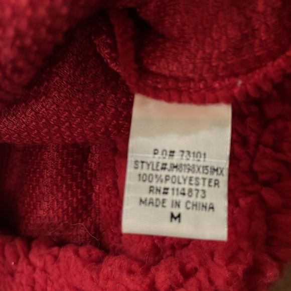 Chance or Fate cute Gnome fluffy Holiday long sleeve sweater . Size med - Picture 3 of 3